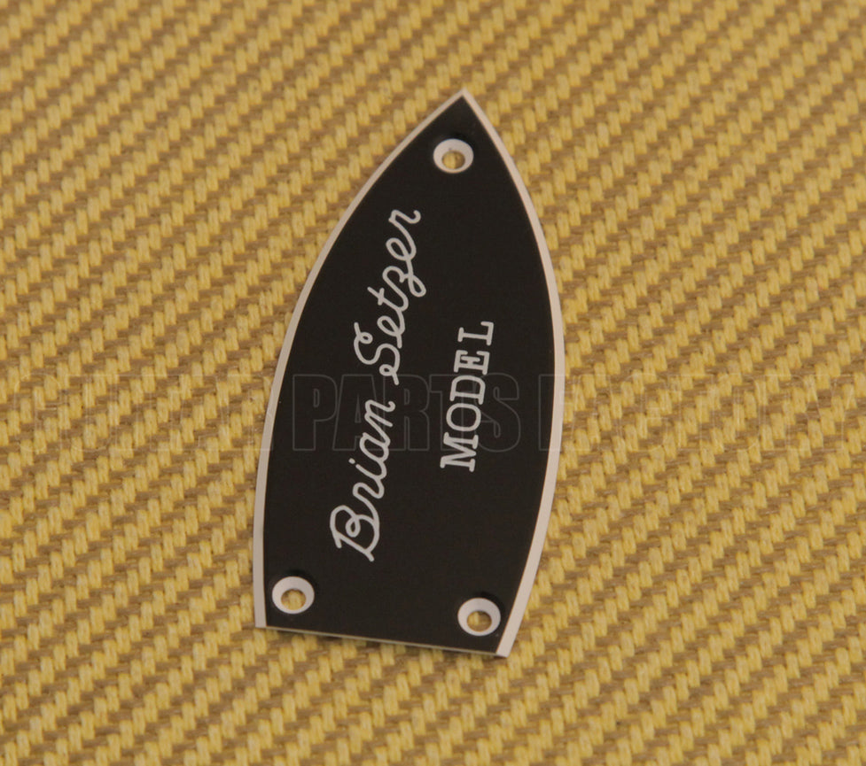 Gretsch Truss Rod Cover, Brian Setzer Hot Rod, Black