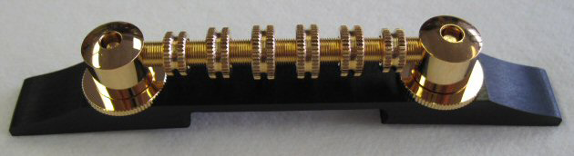 Gretsch Bridge Assembly, Space Control™, Gold with Base