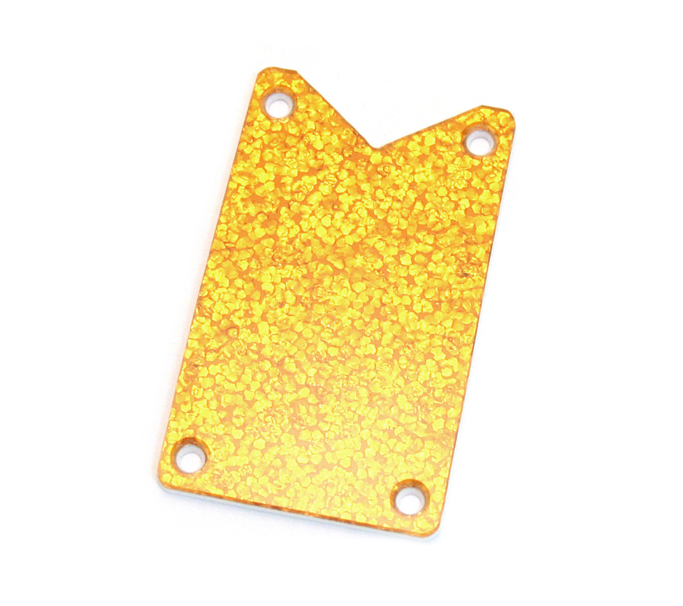 Gretsch Truss Rod Cover, Falcon™ Models, Gold Sparkle