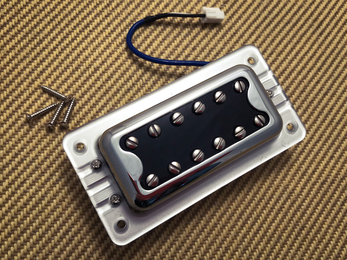 Gretsch Pickup, Blacktop Filter’Tron, Bridge, w/ Hardware, Chrome
