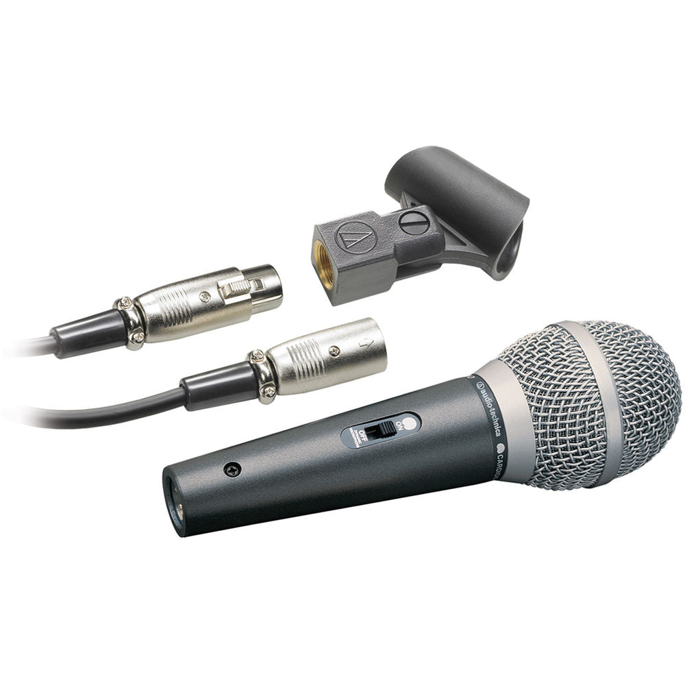 Audio-Technica ATR1500X Unidirectional Dynamic Microphone with detachable XLR to XLR cable