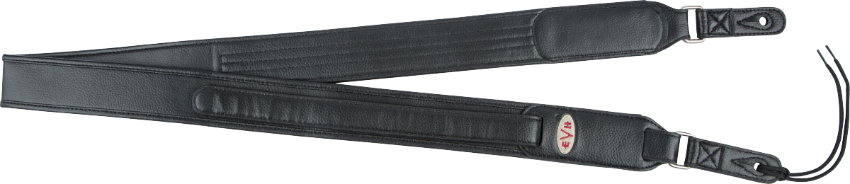 EVH® Premium Leather Strap, Black, 56"