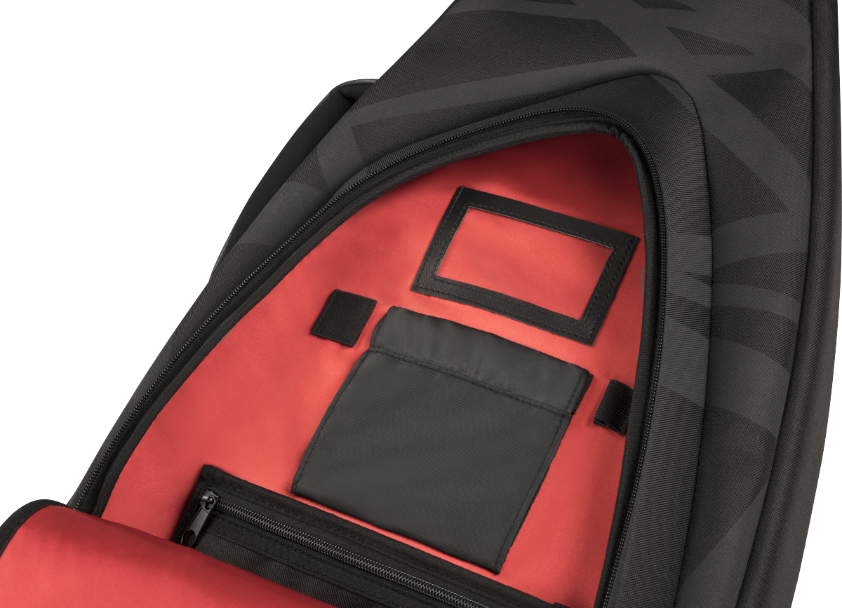 EVH® Striped Gig Bag, Black/Gray