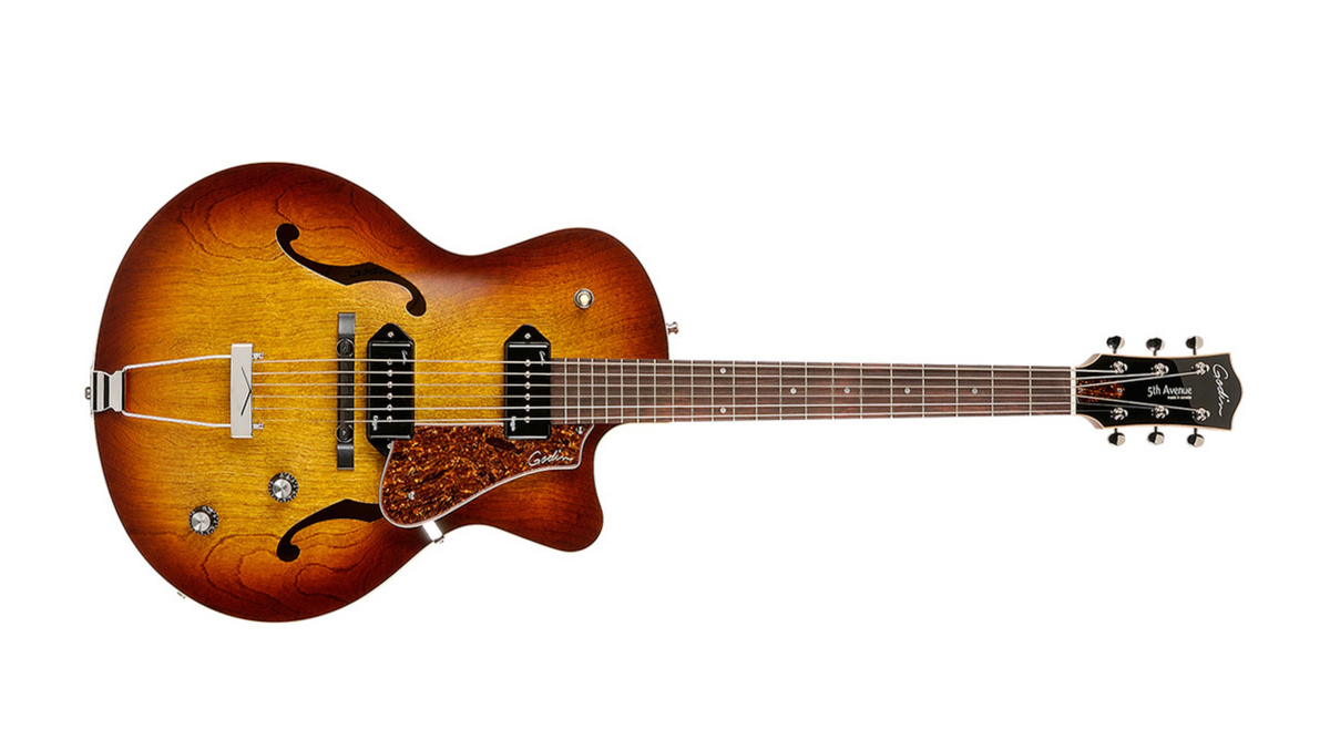 Godin - 5th Avenue CW Kingpin II Cognac Burst