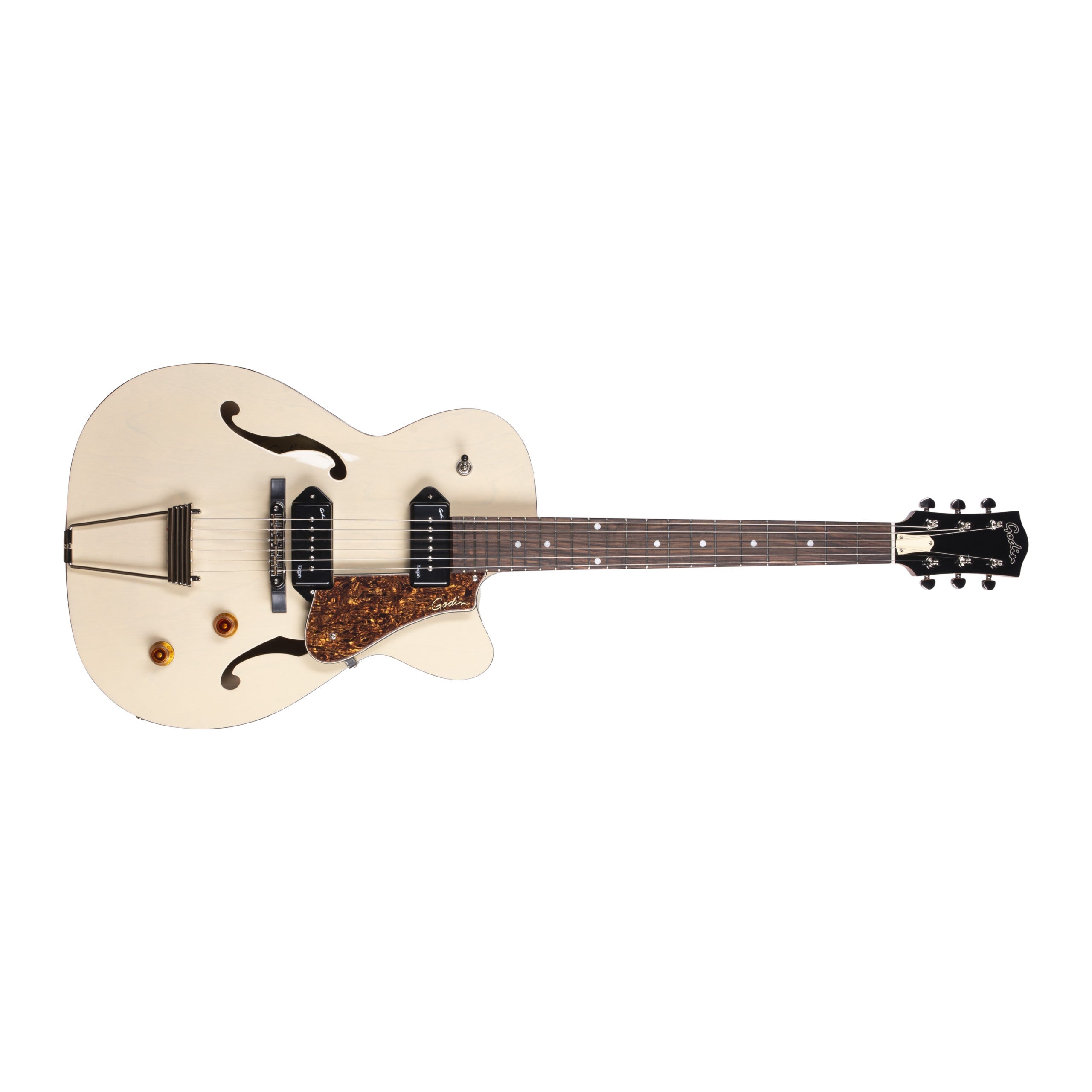 Godin - 5th Ave TL Kingpin P90 Trans Cream HG