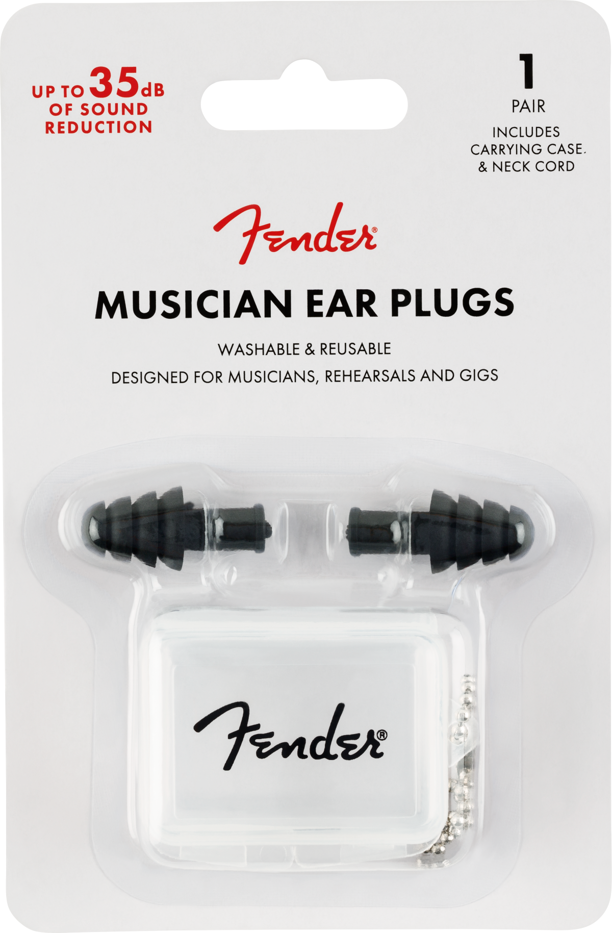 Fender - Musician Series Ear Plugs- Black