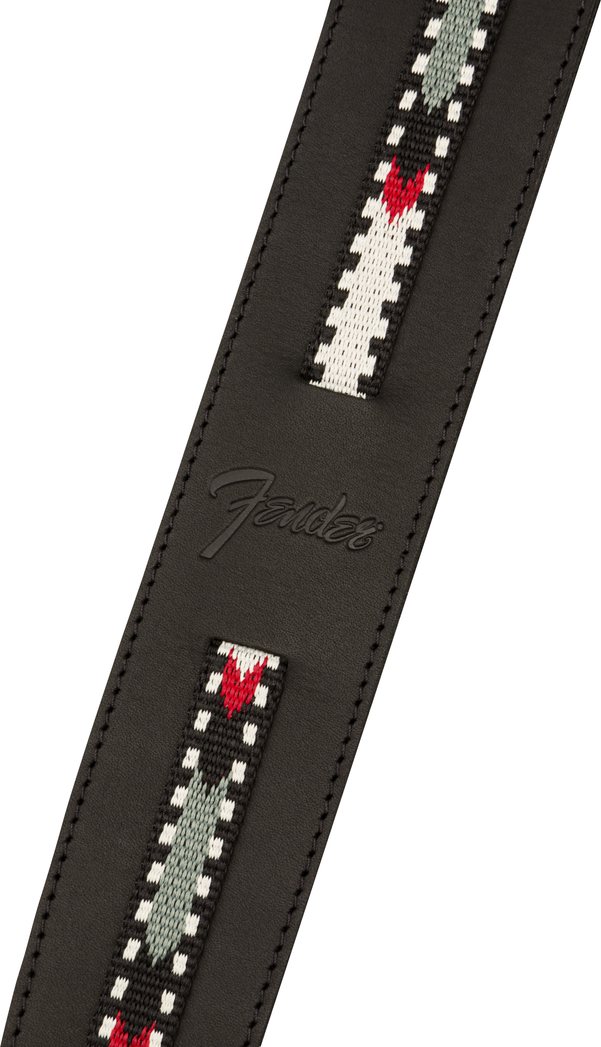 Fender - Paramount Acoustic Leather Strap- Black