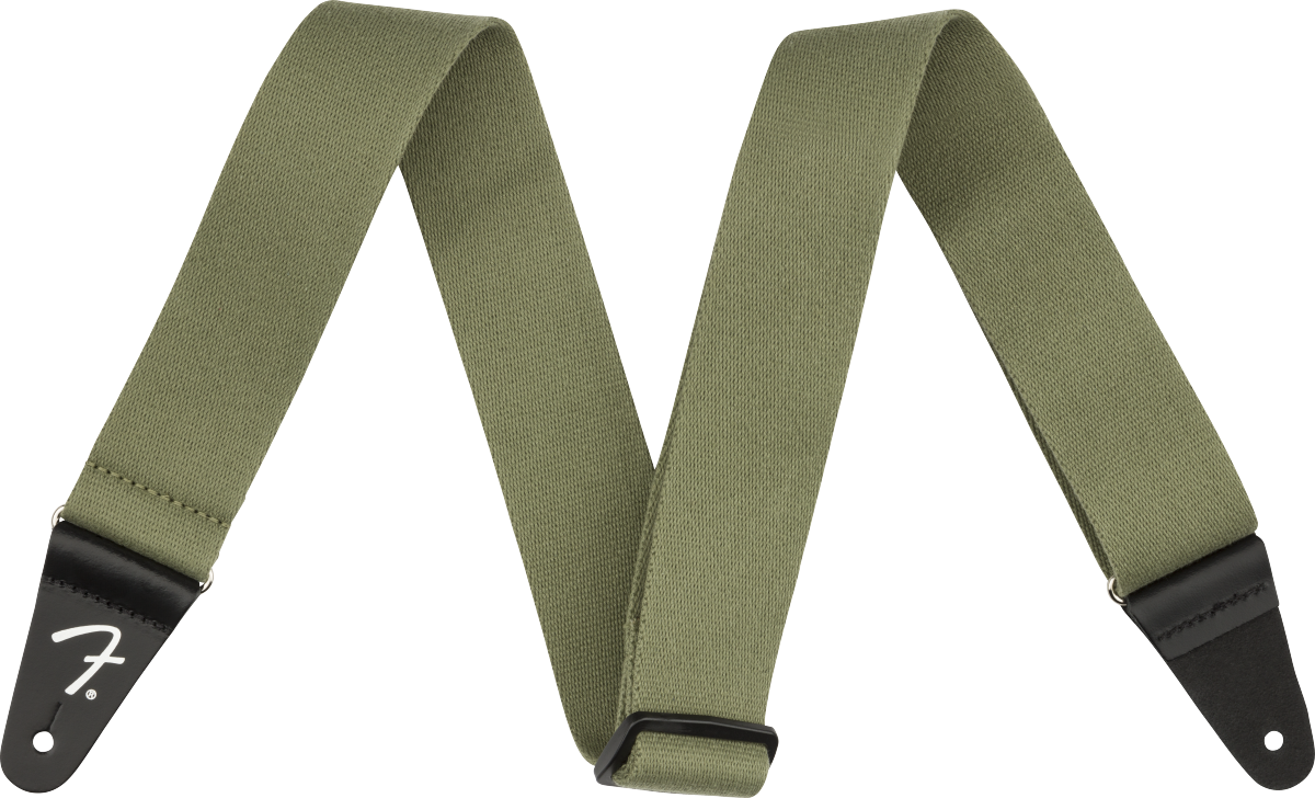 Fender - Supersoft Strap, Olive, 2"