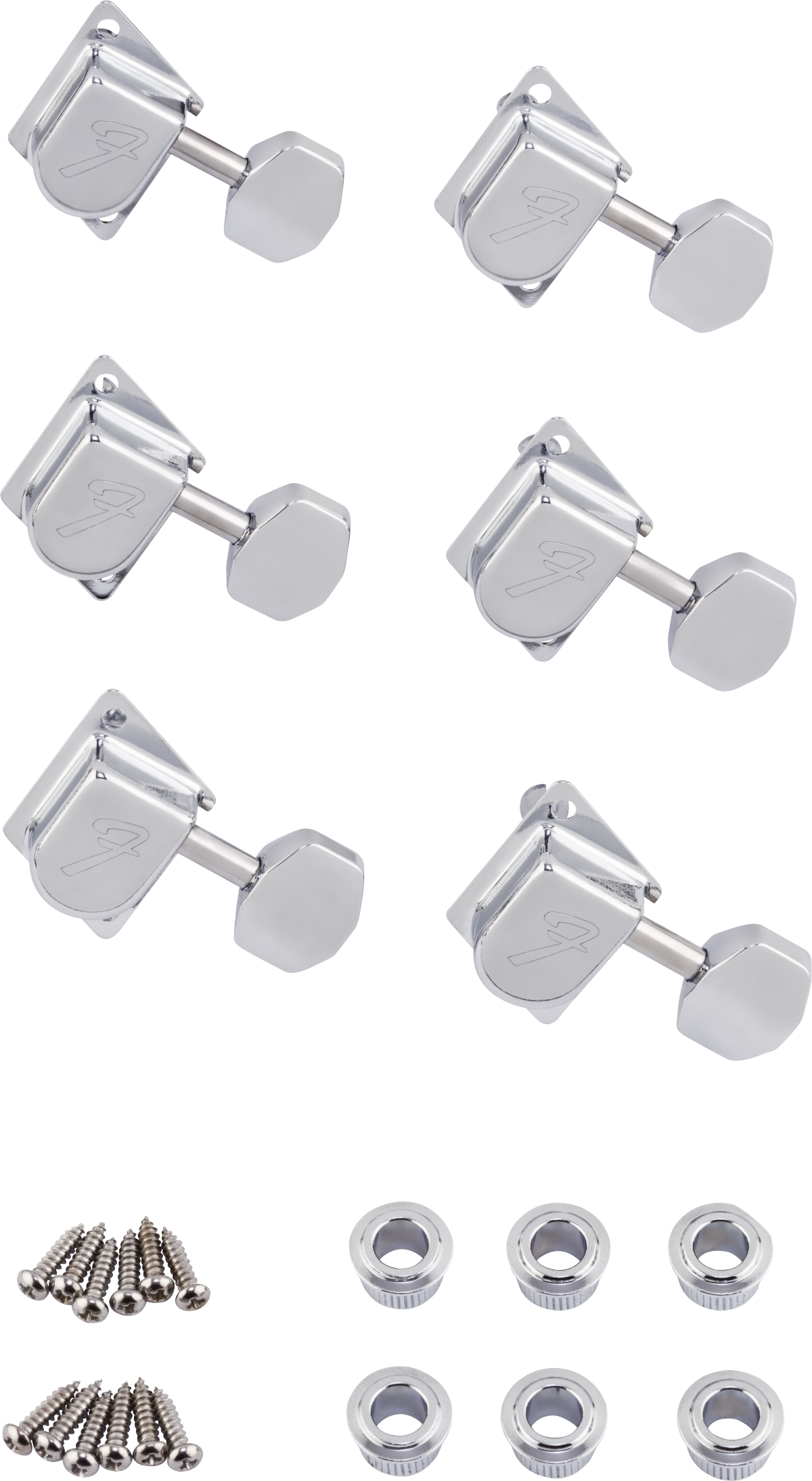 Fender 70s F Style Stratocaster®-Telecaster® Tuning Machine Set