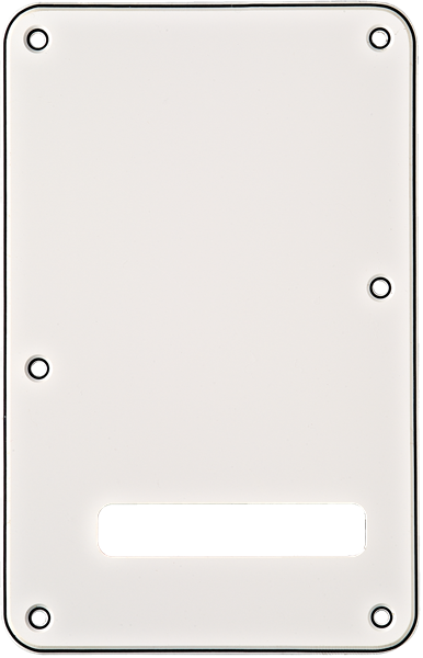 Fender - Backplate- Stratocaster®- White (W/B/W)- 3-Ply