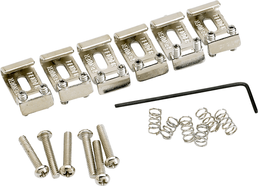 Fender - American Vintage Stratocaster® Bridge Saddles (6)