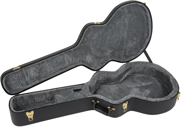 Gretsch G6241FT 16" Hollow Body Flat Top Hardshell Case, Black