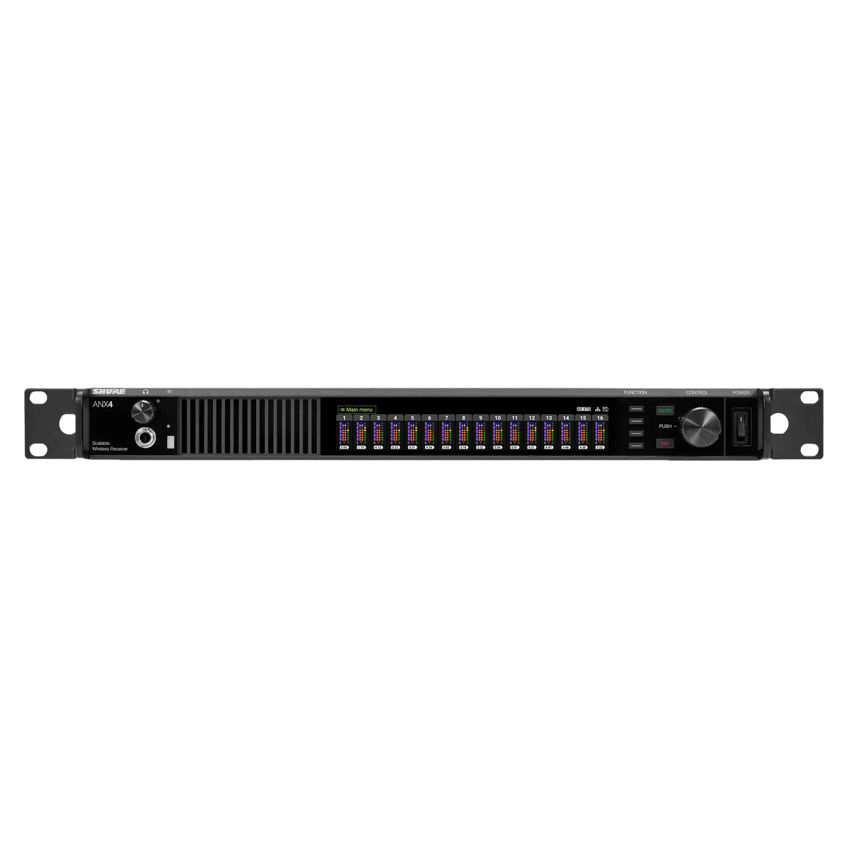 Shure ANX4US-DC - ANX4-DC Multi-Channel Receiver - product view 1
