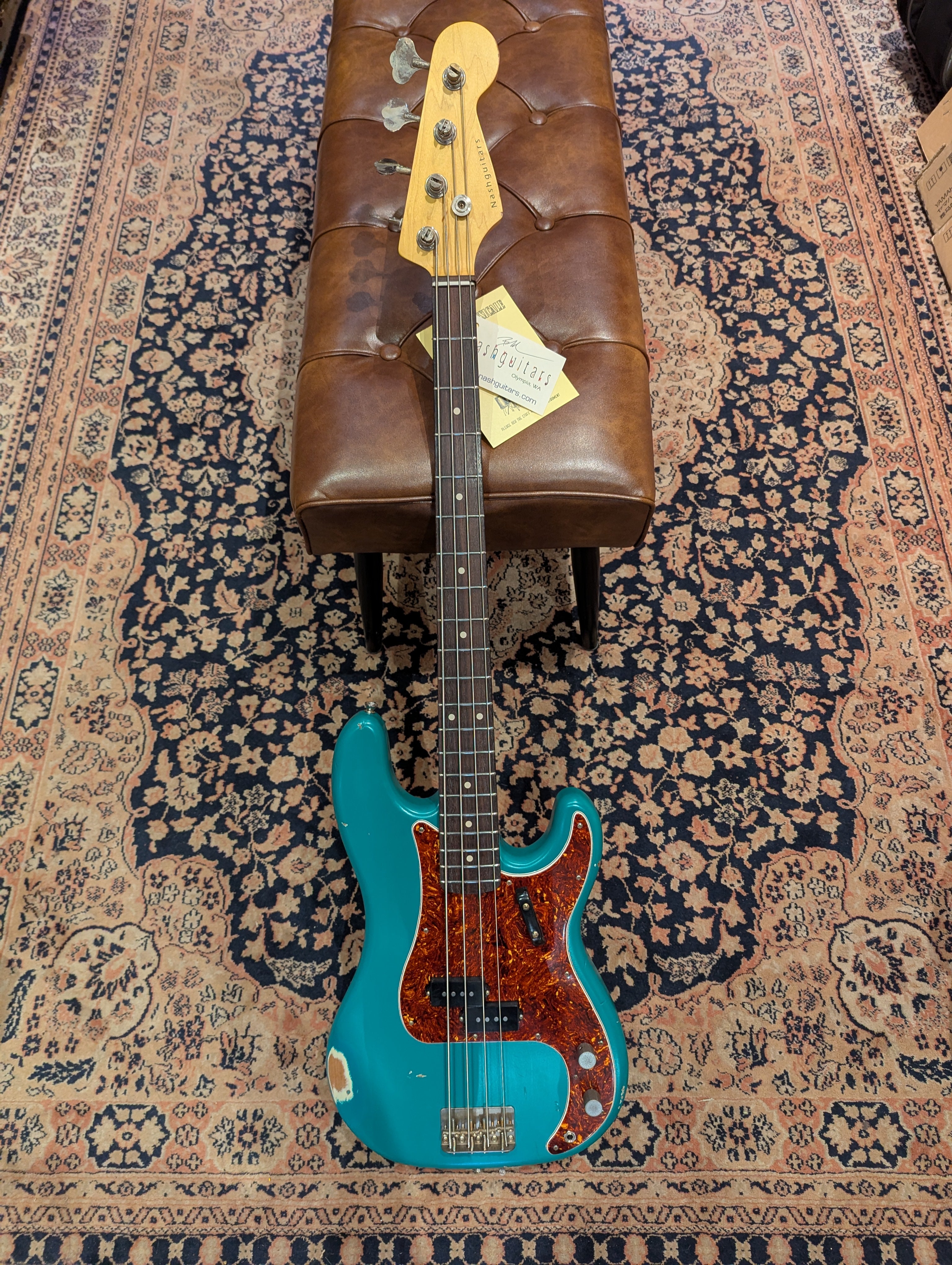 Guitares Nash - PB63 Vert d'eau