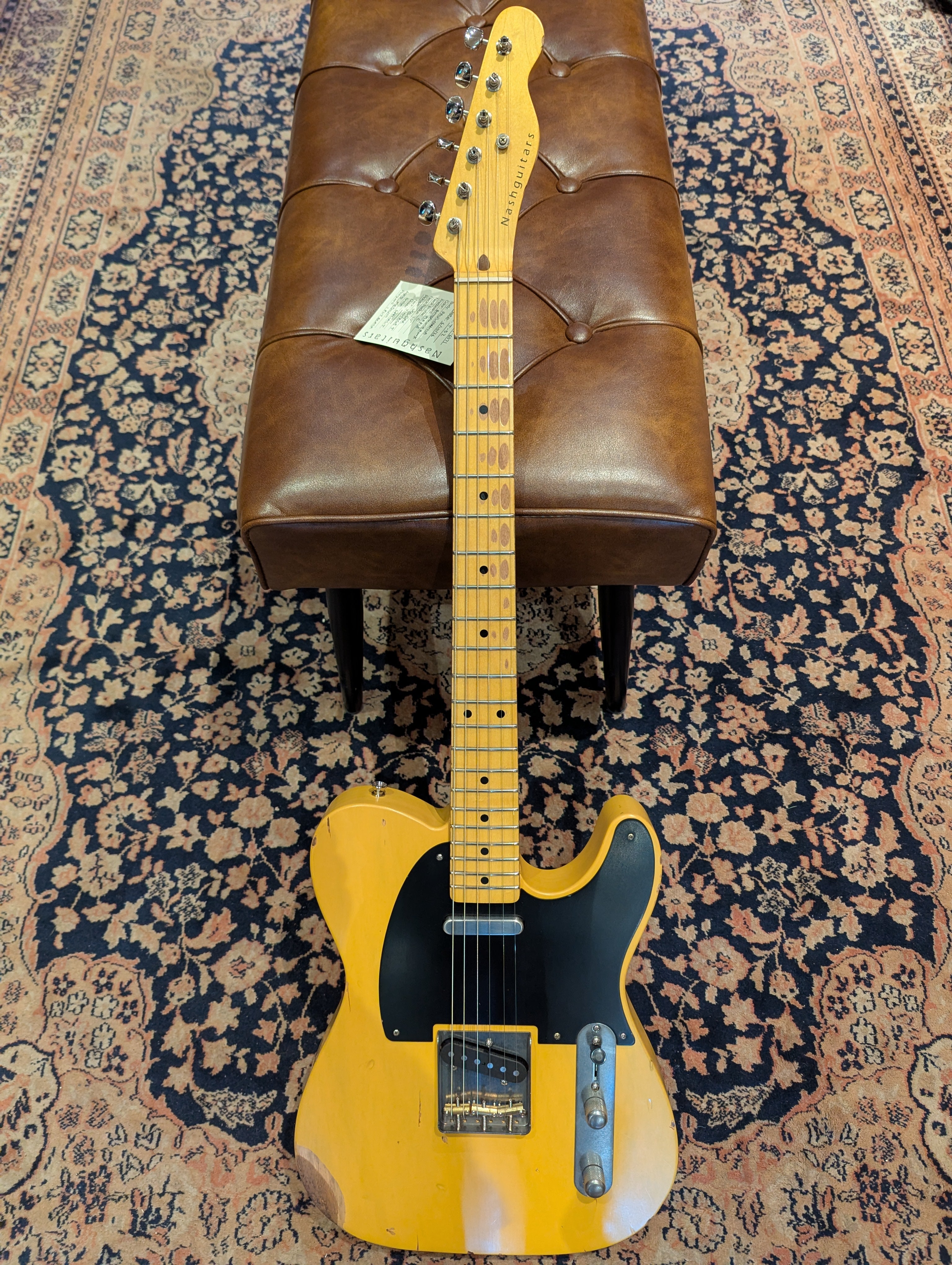 Guitares Nash - T-52 Telecaster Butterscotch Blonde