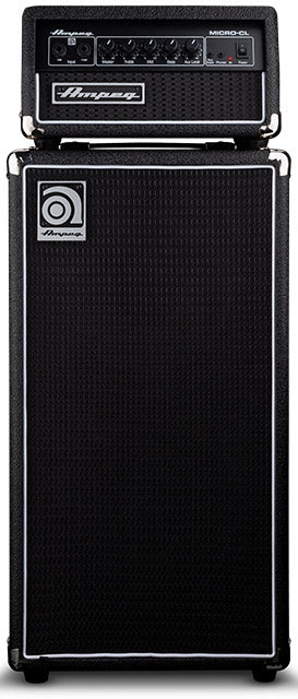 Ampeg MICROCL Micro Series Head And Cab Compact Bass Stack - 2x10in