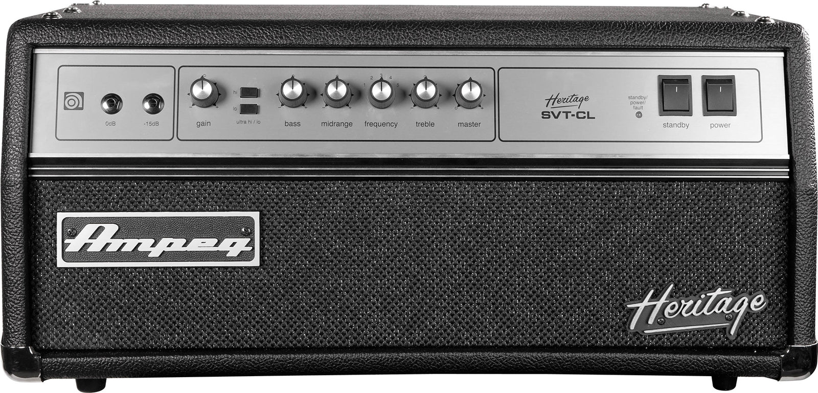 Ampeg HSVTCL Heritage Series All Tube 300W Bass Head Amplifier