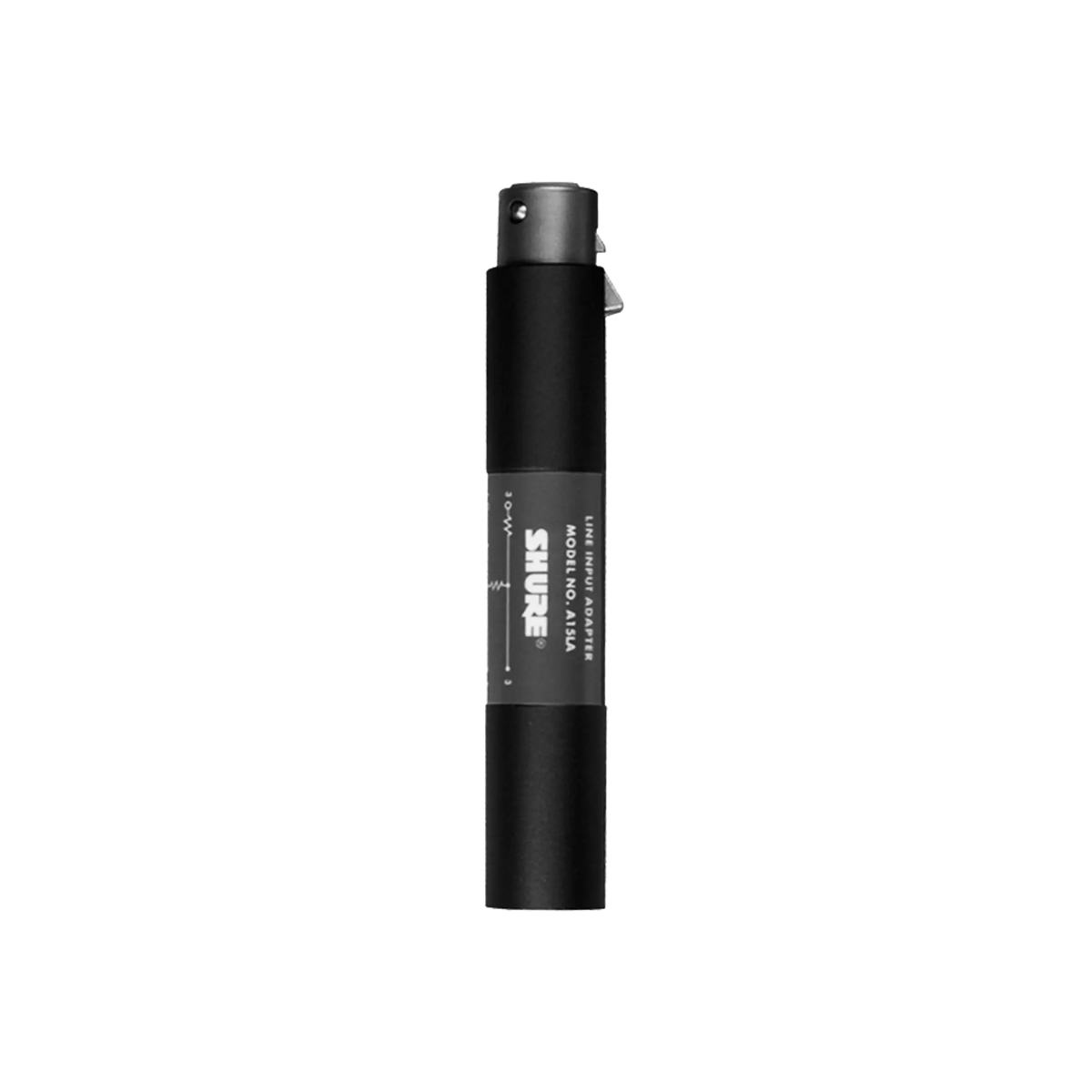 Shure A15LA - XLRM-XLRF Line Adapter with 50dB Attenuation - product view 1