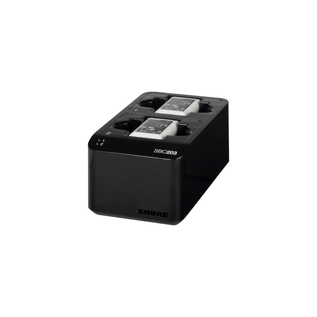 Shure SBC203-US - Dual Docking Charger with PSU for SLXD1/SLXD2 and SB903 - product view 2