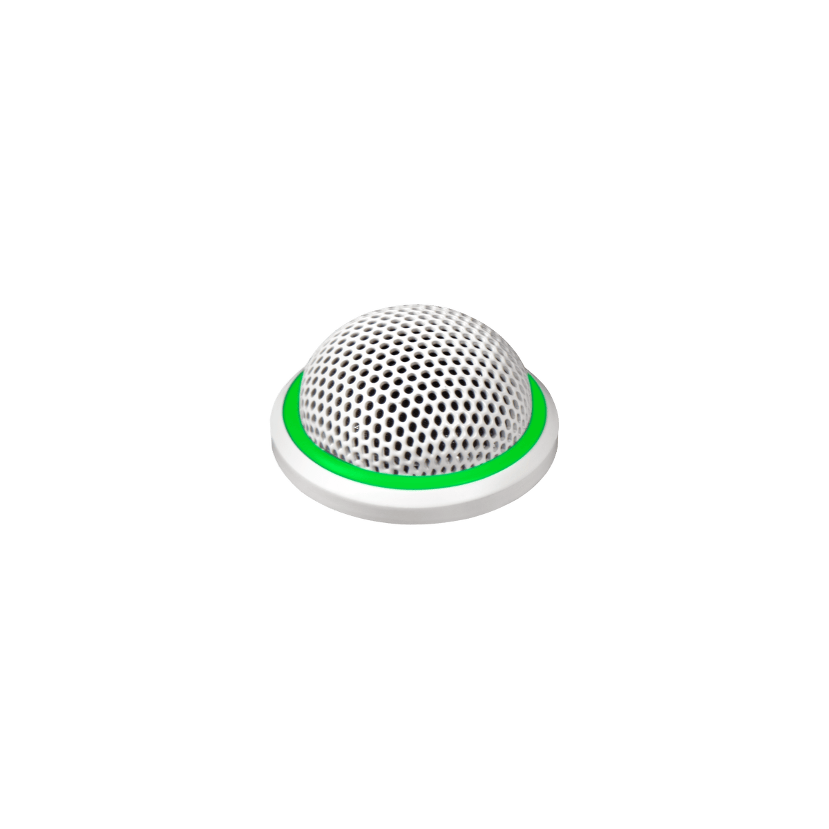 Shure MX395W/C-LED - Cardoid Boundary Mic with Logic & Preamp - White - product view 1