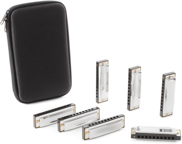 Hohner - Blues Band Harmonica 7 Pack