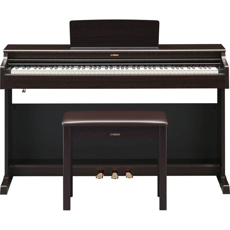 Yamaha YDP165 Arius Series Console Digital Piano With Bench (Dark Rosewood) - 88 Keys