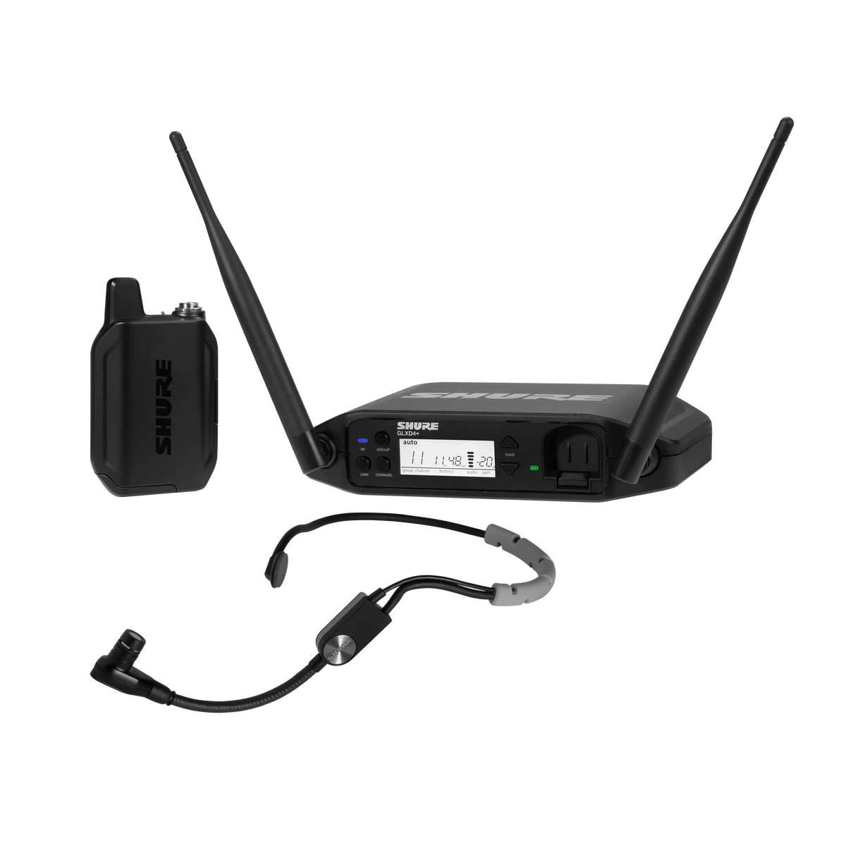 Shure GLXD14+/SM35-Z3 - Wireless Headset System with SM35-TQG Microphone - product view 1