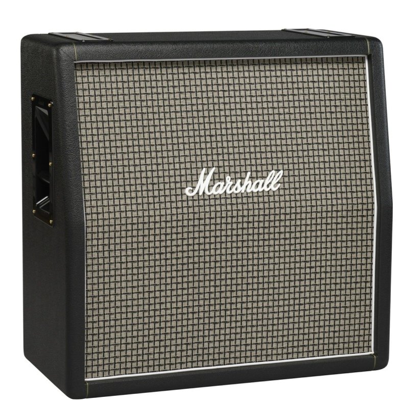 Marshall 1960AX 100-watt, 16 ohm, 4x12" Closed-back Cabinet with Greenback G12-25 Vintage Speakers