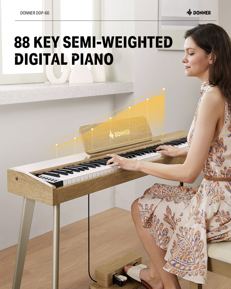 Donner - DDP-60 Semi-Weighted Digital Piano