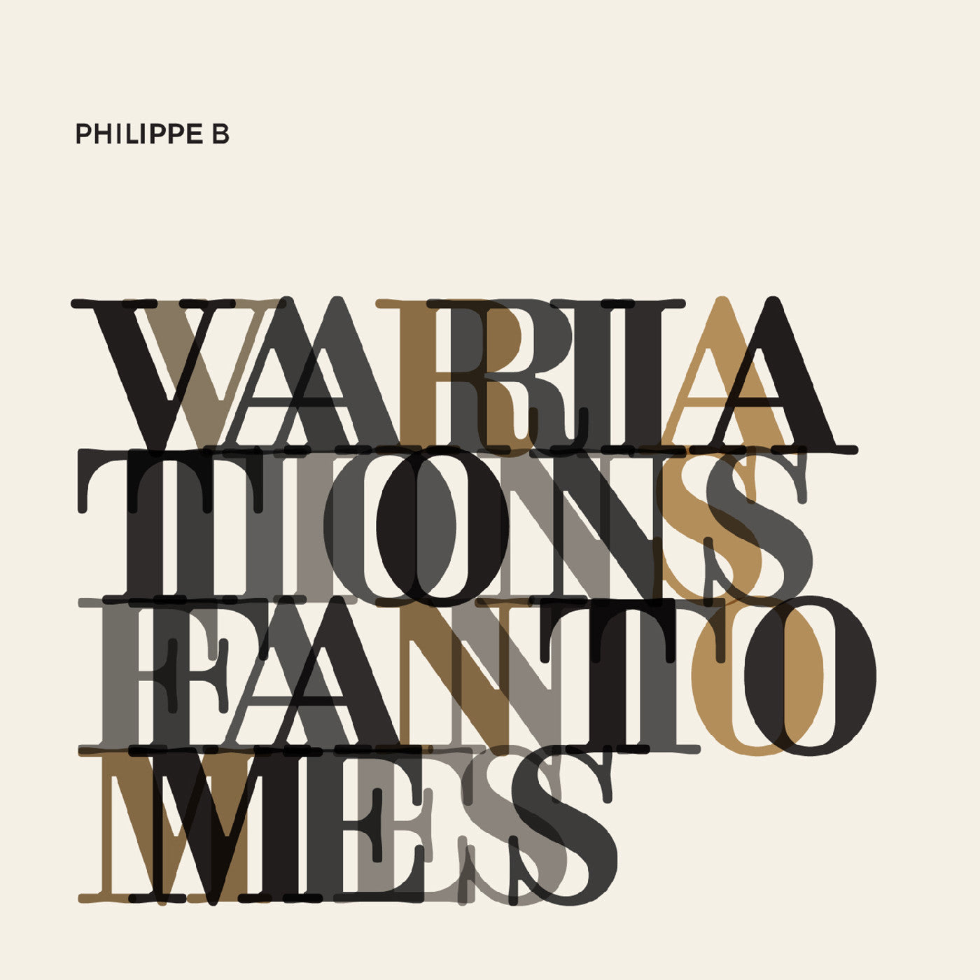 Philippe B - Variations fantômes LP
