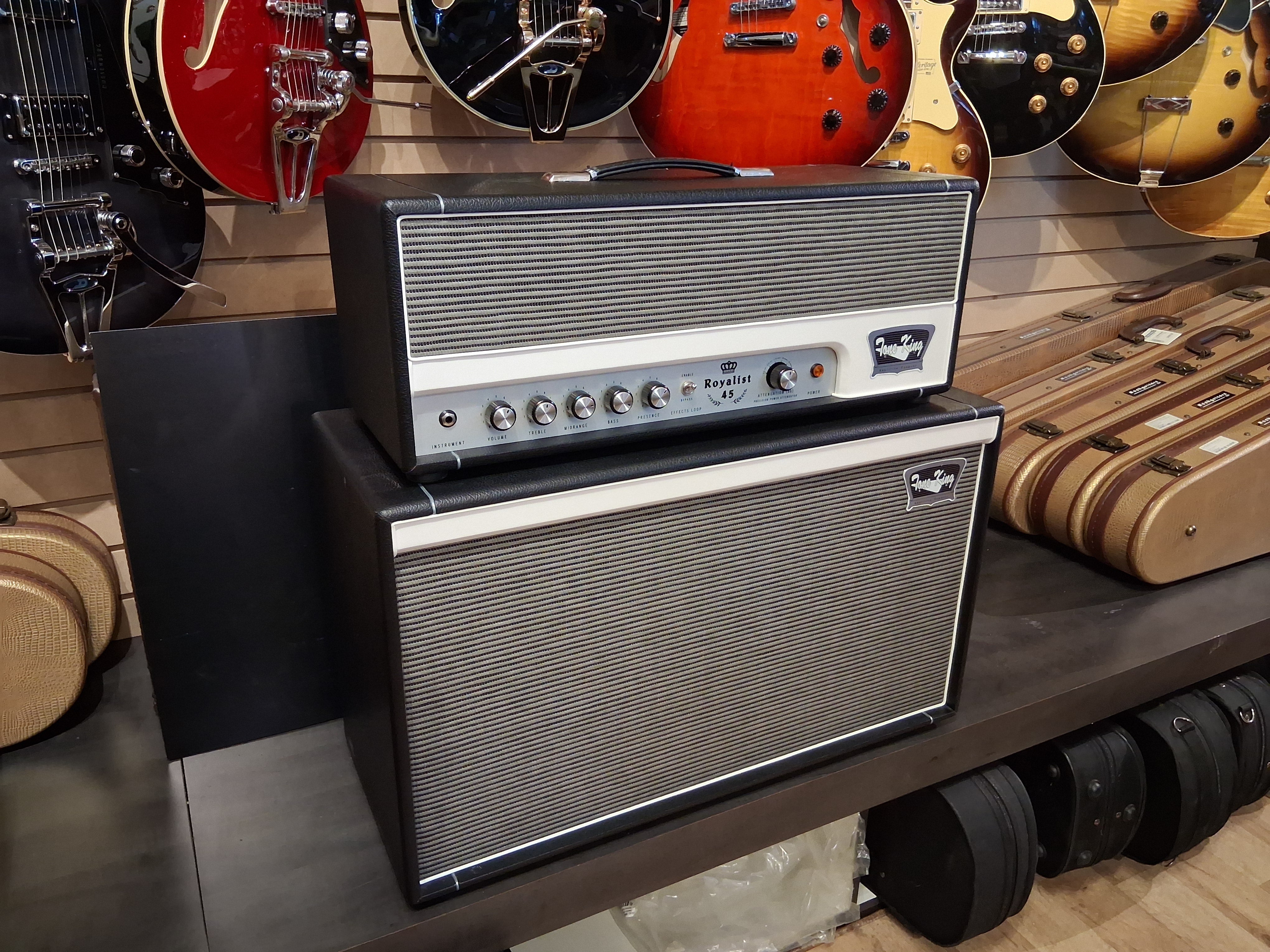 Tone King Royalist 45 MK I + Royalist Cabinet 2X12 -USED-