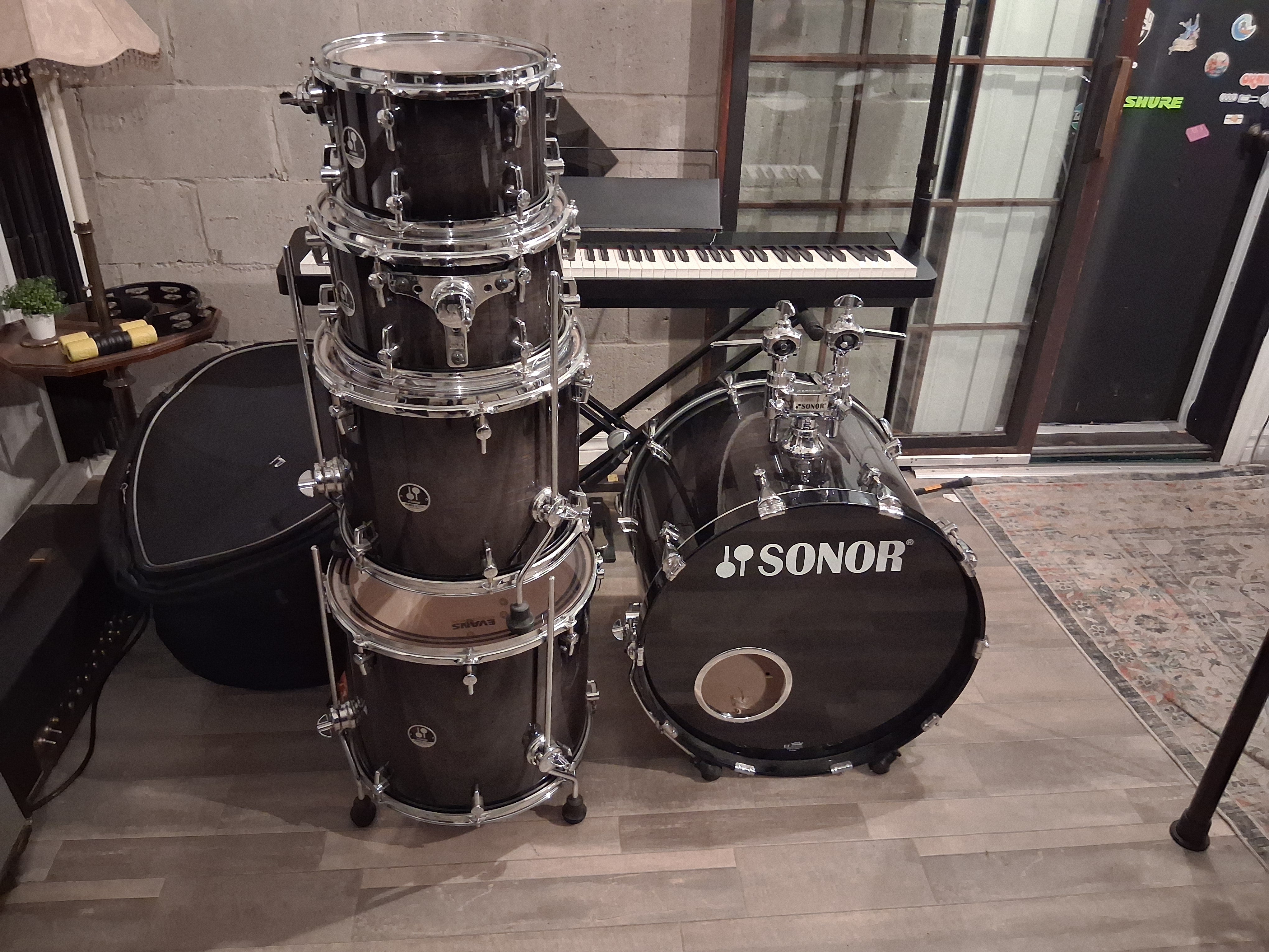 Sonor - Sonor Hybrid-X Drum kit 10-12-14-16-22 -USED-