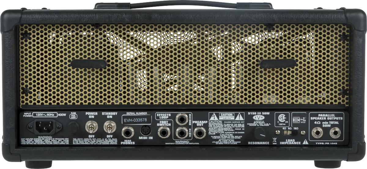 EVH 5150III® 50W EL34 Head, Black