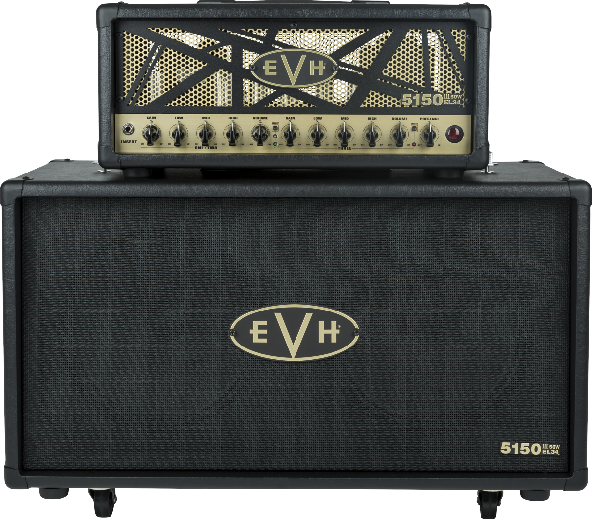 EVH 5150III® EL34 2x12 Cabinet, Black