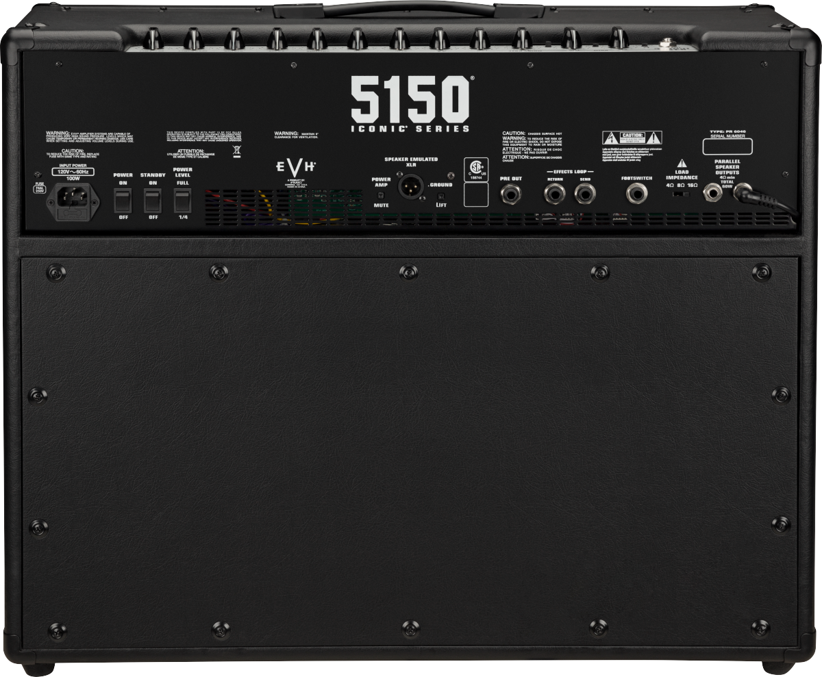 EVH 5150® Iconic® Series 60W 2X12 Combo, Black, 120V