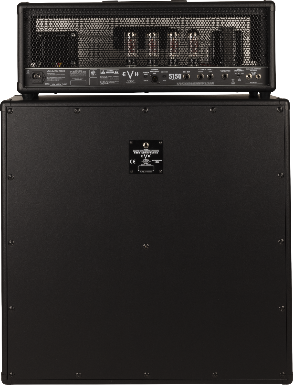 EVH 5150® Iconic® Series 80W Head, Black