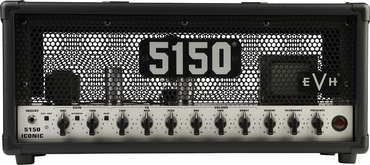 EVH 5150® Iconic® Series 15W 6L6 Head, Black