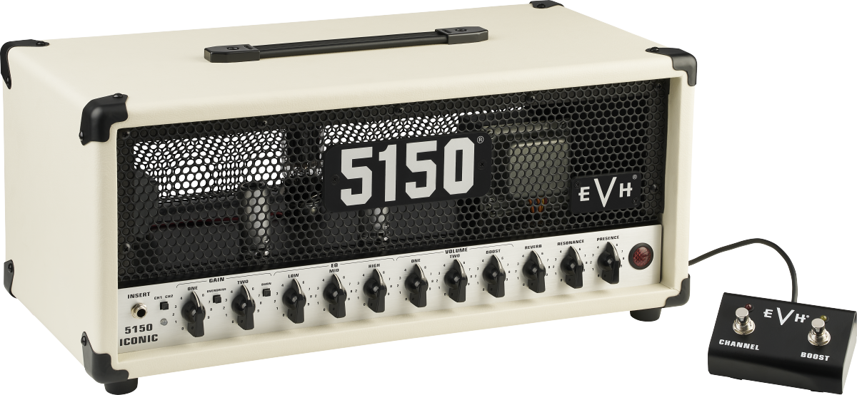 EVH 5150® Iconic® Series 15W 6L6 Head, Ivory