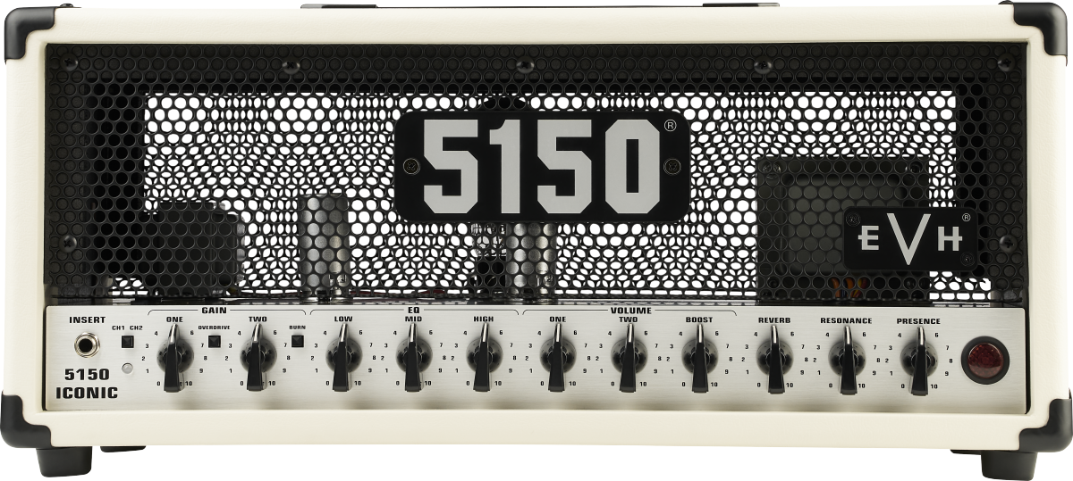 EVH 5150® Iconic® Series 15W 6L6 Head, Ivory