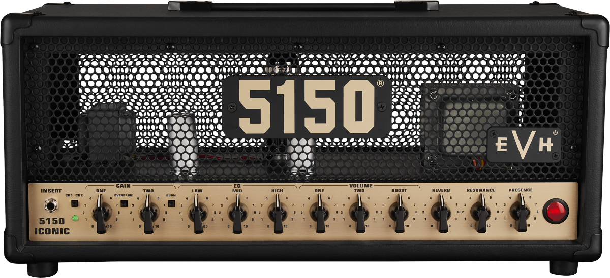 EVH 5150® Iconic® Series 15W EL34 Head, Black