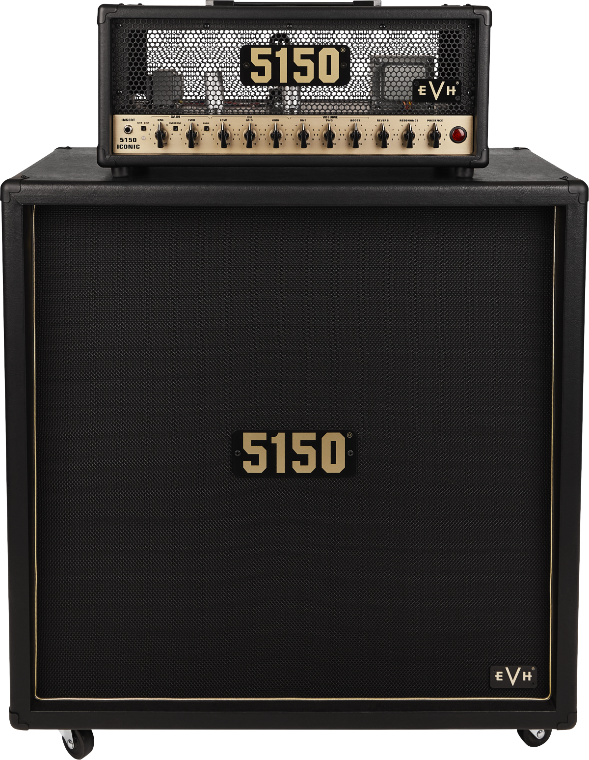 EVH 5150® Iconic® Series 15W EL34 Head, Black