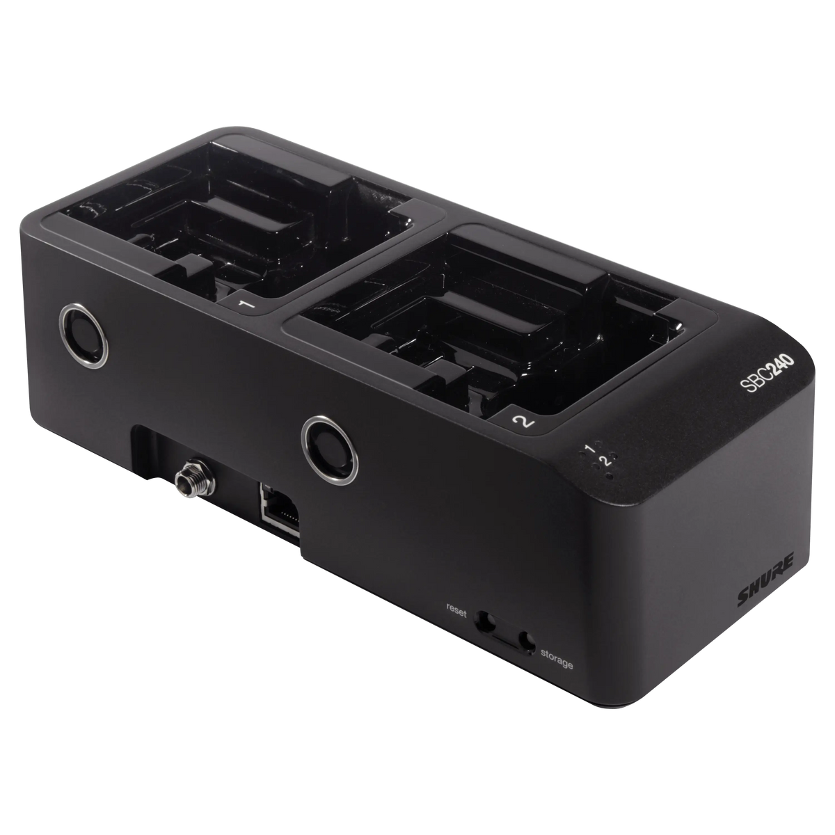 Shure SBC240-US - Dual Docking Charger with PSU for ADX1/ADX2/SB910/SB920 - product view 1