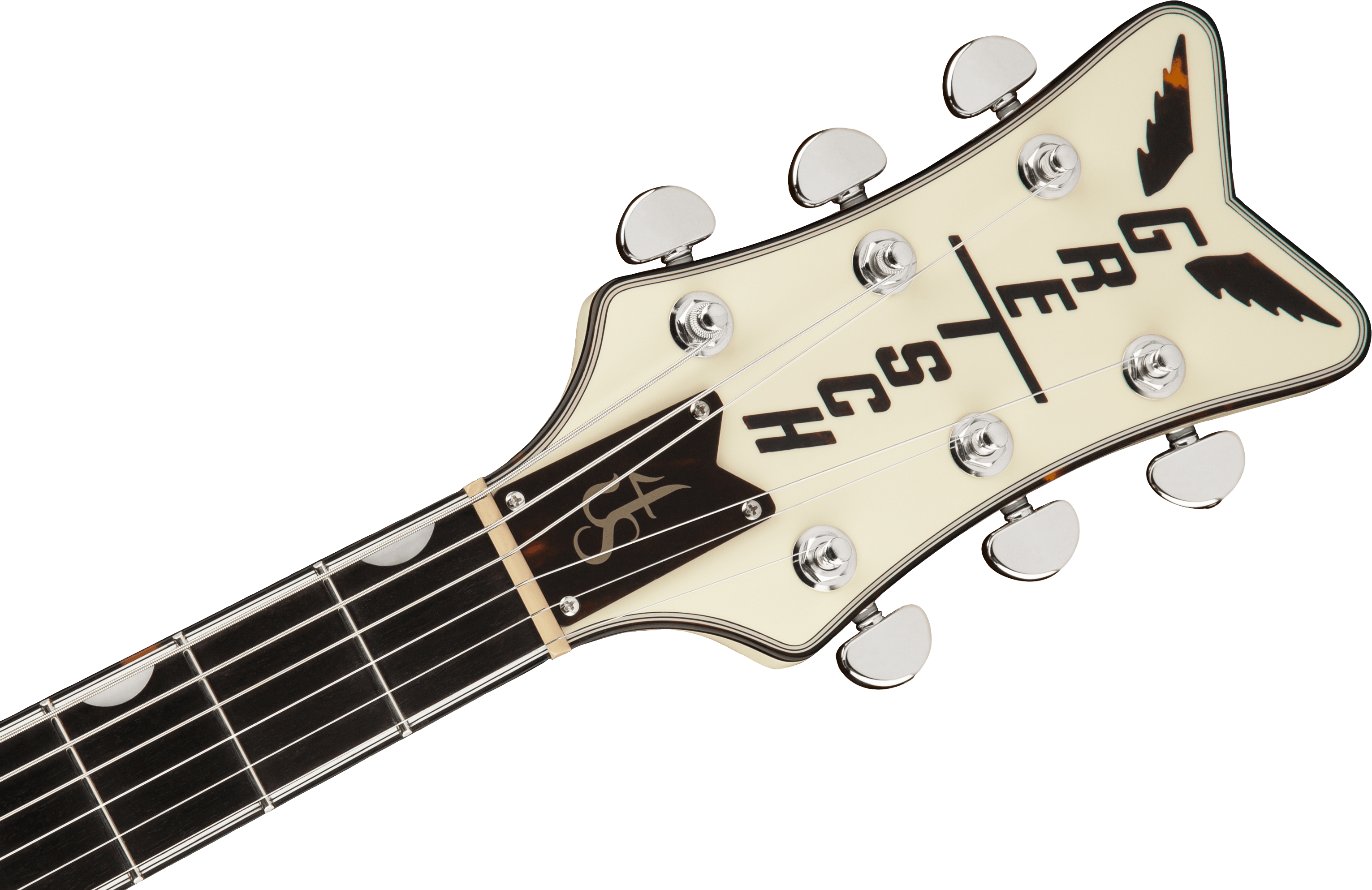 Gretsch G6636T-RF Richard Fortus Signature Falcon™ Center Block with String-Thru Bigsby®, Ebony Fingerboard, Vintage White