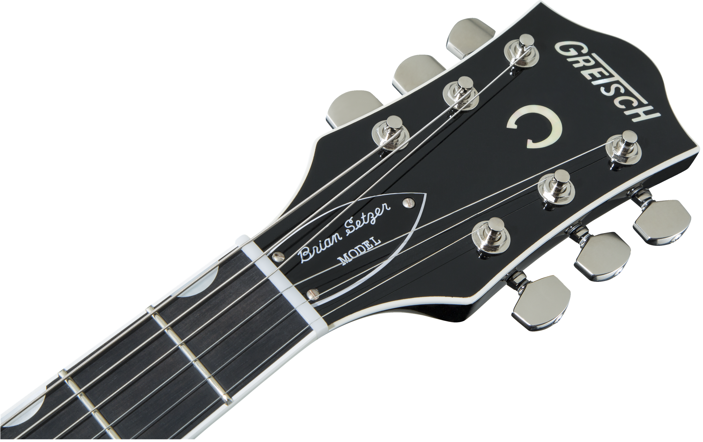 Gretsch G6120T-BSNSH Brian Setzer Signature Nashville® Hollow Body with Bigsby®, Ebony Fingerboard, Black Lacquer