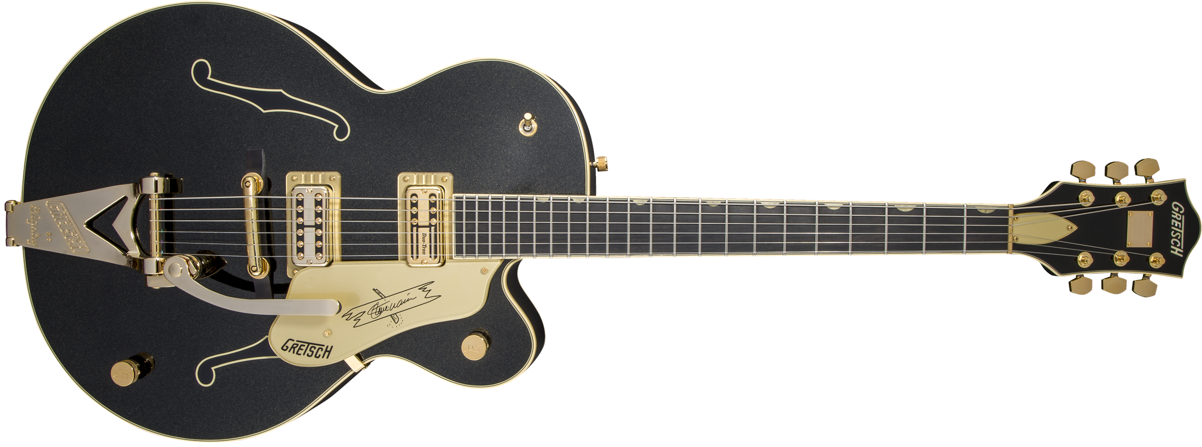 Gretsch G6120T-SW Steve Wariner Signature Nashville® Gentleman with Bigsby®, Ebony Fingerboard, Magic Black