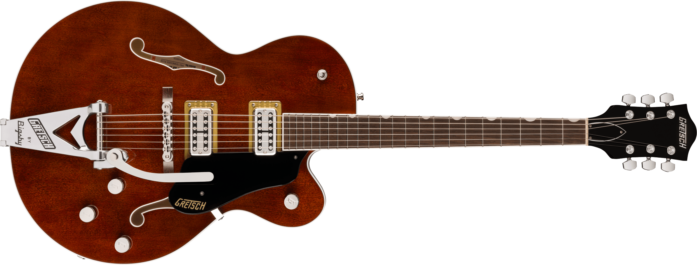 Gretsch Tennessean™ Hollow Body with String-Thru Bigsby® and Nickel Hardware, Rosewood Fingerboard, Walnut Stain