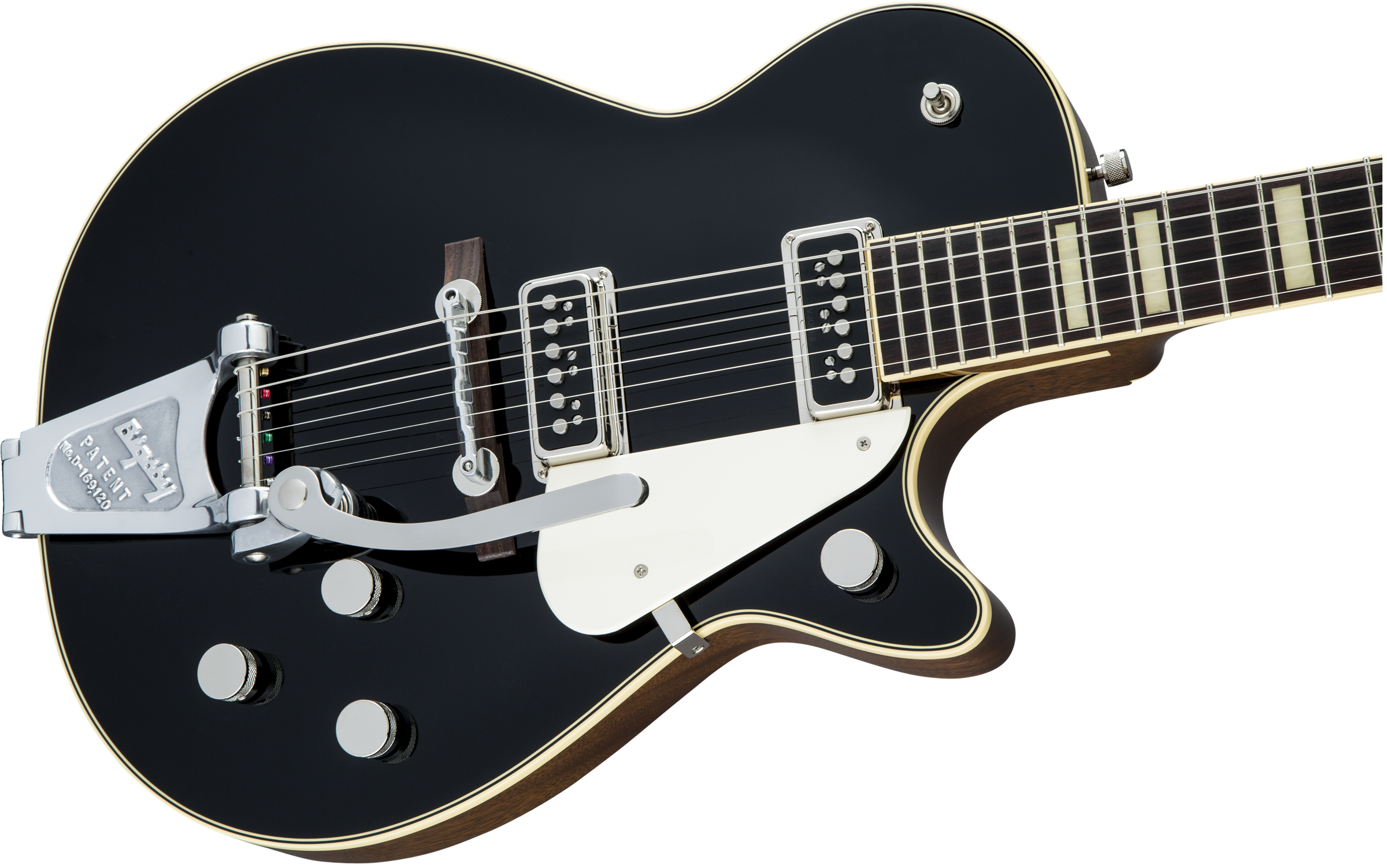 Gretsch G6128T-53 Vintage Select ’53 Duo Jet™ with Bigsby®, TV Jones®, Black