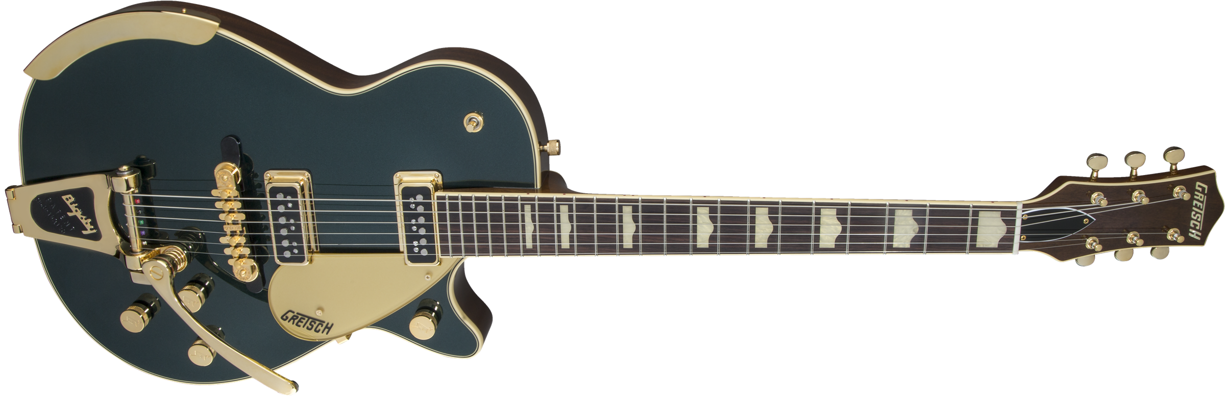 Gretsch G6128T-57 Vintage Select ’57 Duo Jet™ with Bigsby®, TV Jones®, Cadillac Green