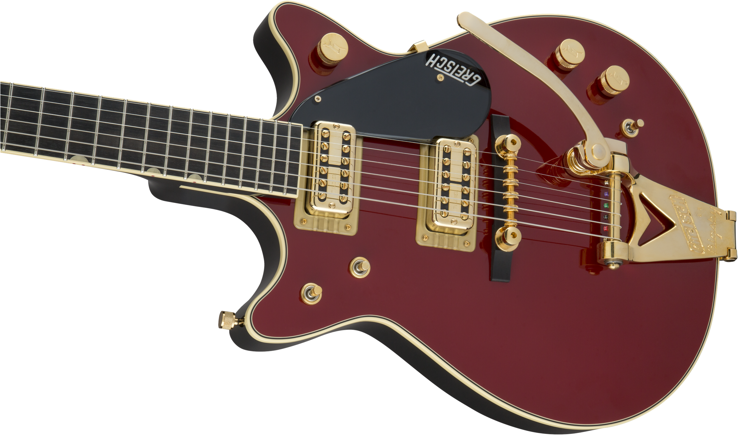 Gretsch G6131T-62 Vintage Select ’62 Jet™ with Bigsby®, TV Jones®, Vintage Firebird Red