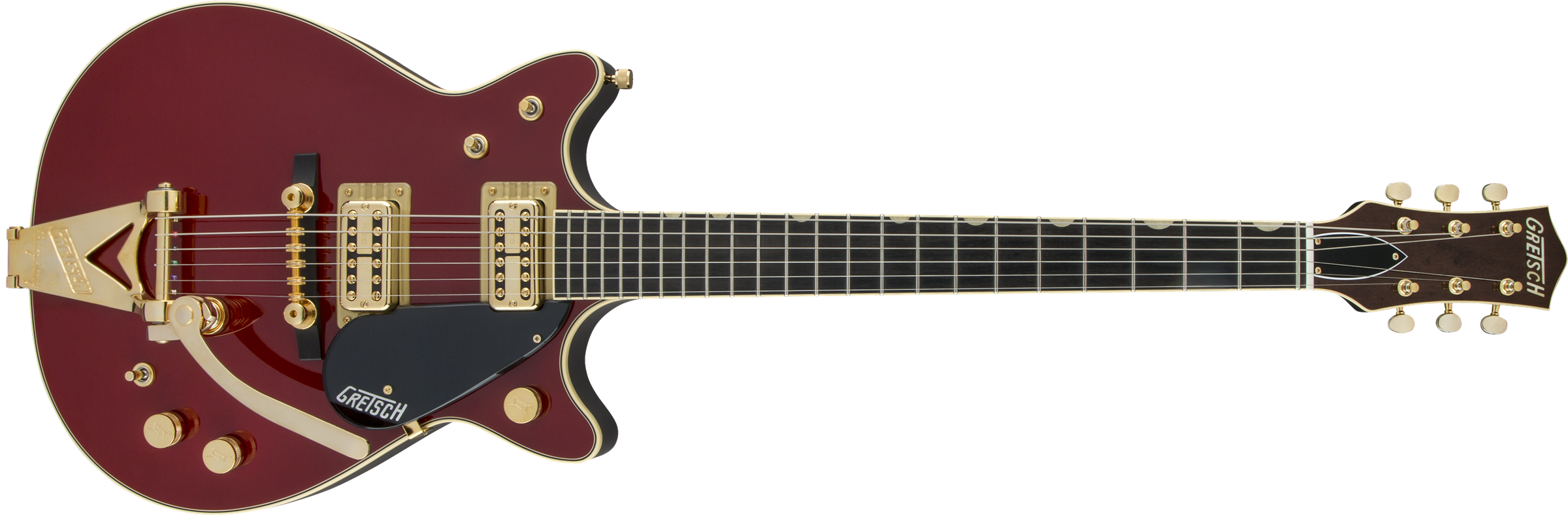 Gretsch G6131T-62 Vintage Select ’62 Jet™ with Bigsby®, TV Jones®, Vintage Firebird Red